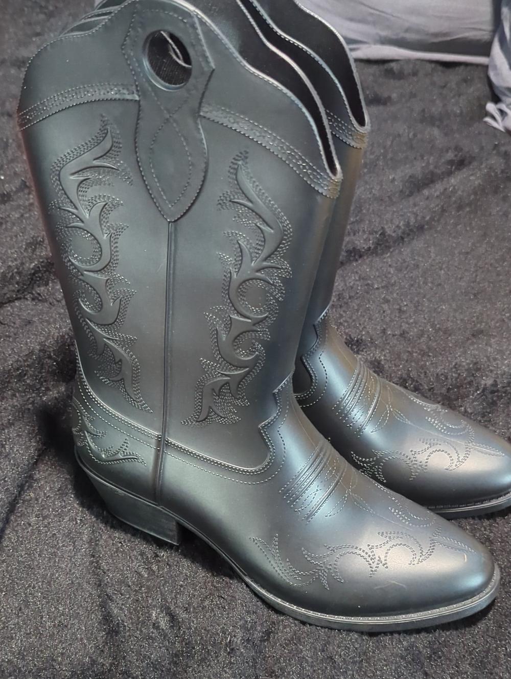 Brand New Never Worn Rain Boot Cowboy Boots. No Boundaries Brand.